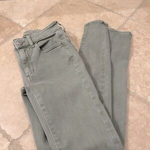 American Eagle Outfitters Ne(x)t Level Stretch X Jeans, Size 00, Light Green